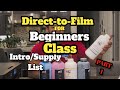 DTF (Direct-to-film) for beginners Class: Intro/Supplies List:  Part1