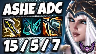 Ashe vs Aphelios [ ADC ] Lol Korea Master Patch 13.21 ✅