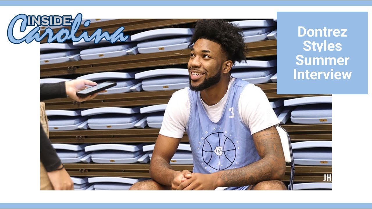 Video: Dontrez Styles - UNC Basketball Summer Media Day Interview