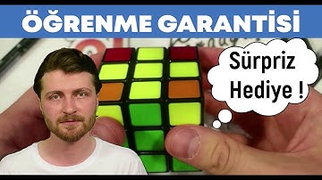 RUBİK KÜPÜ NASIL YAPILIR? | SADE ve YAVAŞ ANLATIM | Öğrenme Garantisi