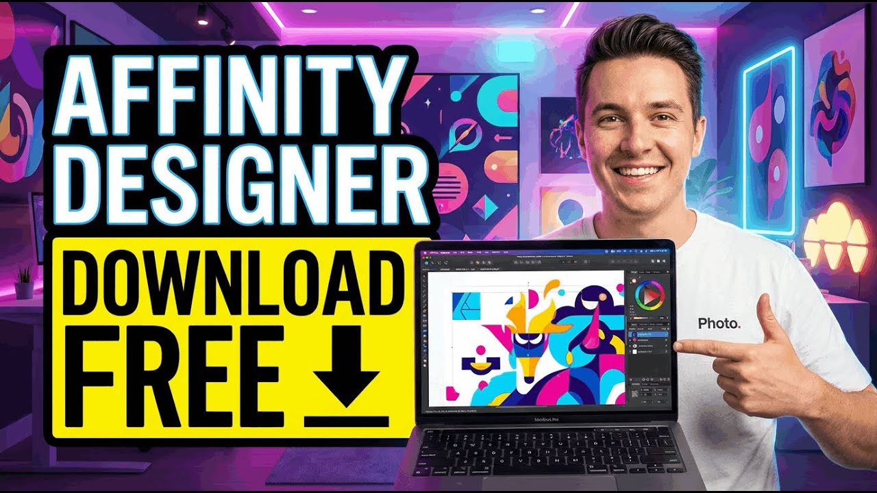 How to Download & Install Affinity Designer On MAC for Free 🍏 - YouTube