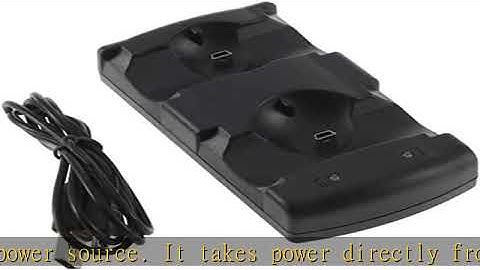 Dual USB Charger Station Dock for PS3 Controller, Dual Charging Stand Docking Station for PS3 Move