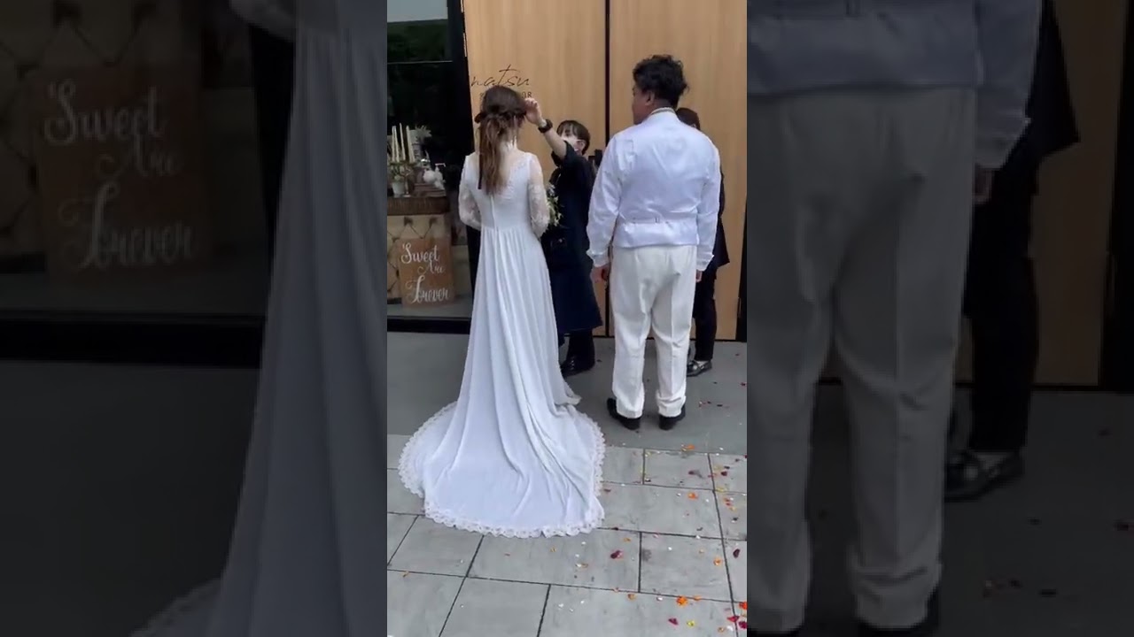岡山県 結婚式場 結婚式の裏側 入場前 生花のフラワーシャワー Youtube 岡山県 結婚式場 結婚式の裏側 入場前 生花のフラワーシャワー Youtube