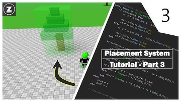 Placement System Tutorial - P3 (Roblox Studio)