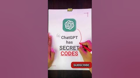 CHATGPT secret Code REVEALED 🔥😱 | ThinkTechHub 🎯