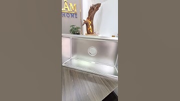 Phân biệt chậu rửa lắp dương và lắp âm | Bếp Tùng Lâm #beptunglam #konox #bacninh #chauruaam