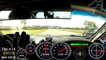 C5 Corvette Z06 Sebring 2:23 Best Lap