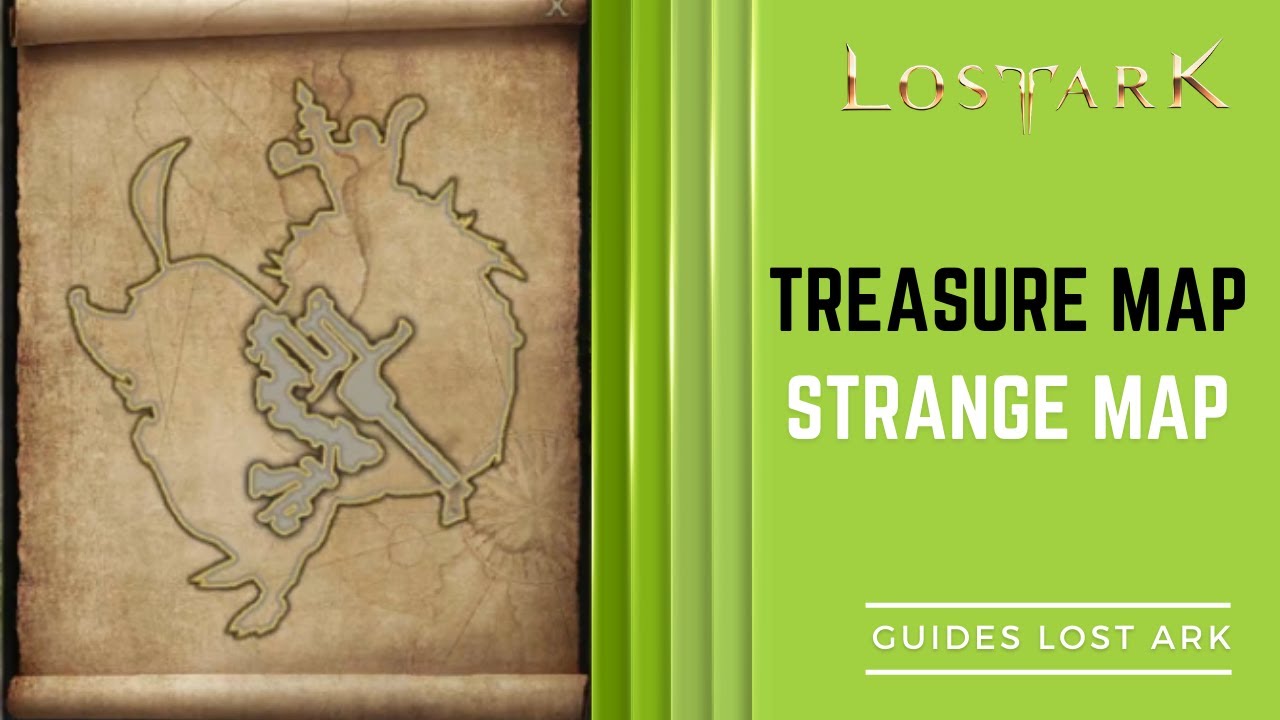 Lost Ark Treasure Map Strange map location Tooki Island 