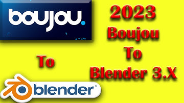 2024 || BOUJOU to BLENDER 4.0 || Export 3D tracking data from Boujou to Blender 4.0 @USAProduction