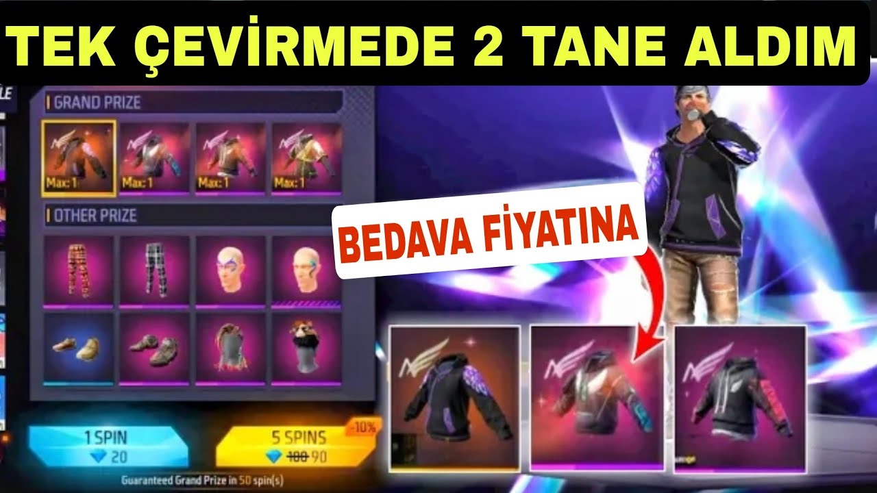 TARİHİN EN UCUZ MELEK ÜSTLERİ TEK ÇEVİRMEDE İKİŞER İKİŞER ÇIKARTTIK #freefire 