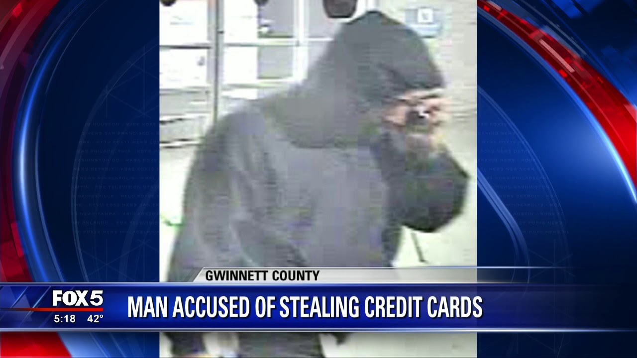 Man accused of stealing credit cards - YouTube