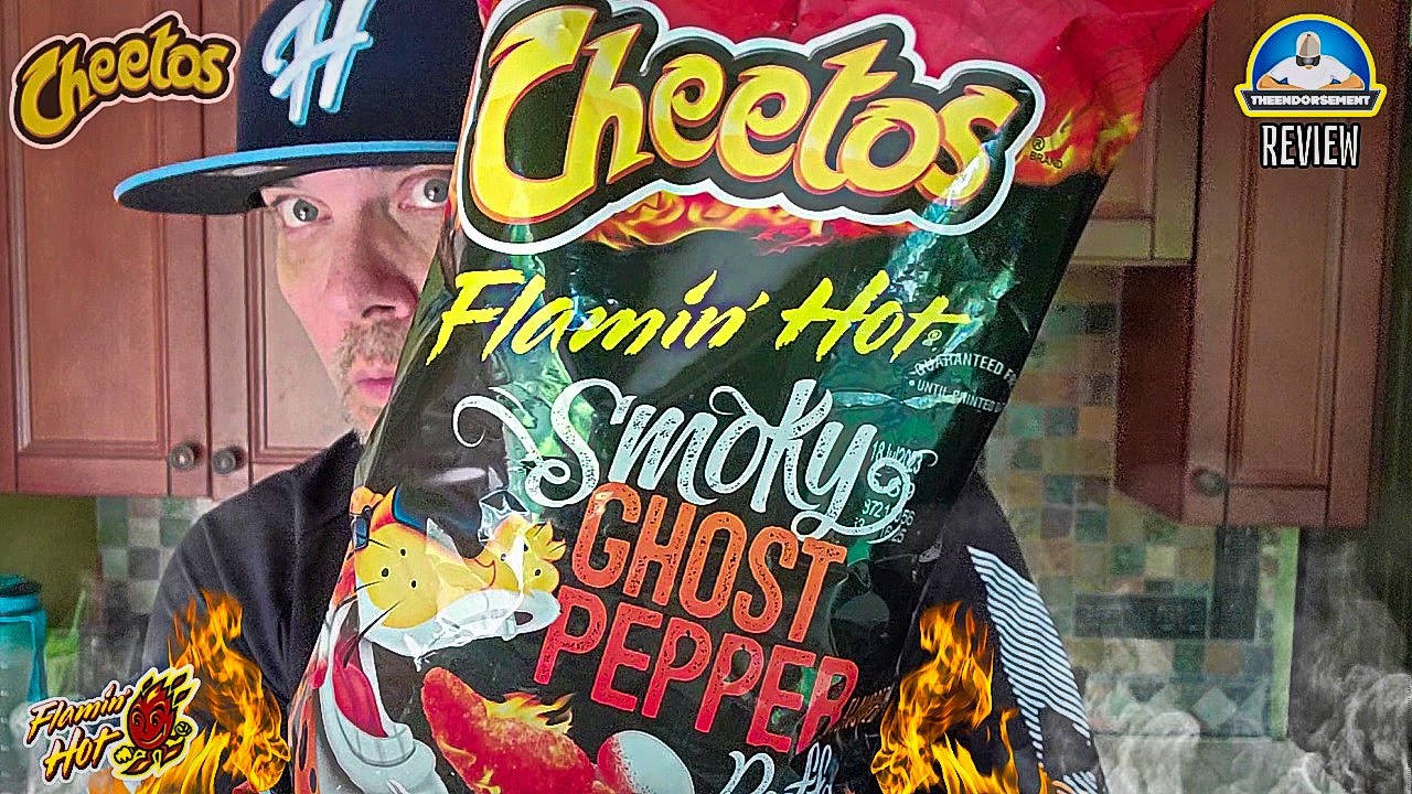 Cheetos Flamin' Hot Smoky Ghost Pepper Puffs Review: This New