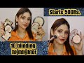 Under 500Rs .Top 10 best highlighter that you need || shystyles