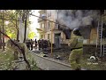 В жилом доме взорвался газ и начался пожар в Самаре на ул. Гагарина, 68