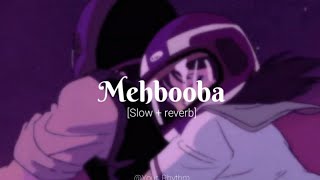 Mehbooba [Slow + reverb] lyrics Lofi || KGF chapter 2 || Rocking star Yash & Srinidhi || Your Rhythm
