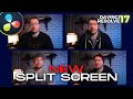 NEW Super Easy Animated Split Screen in Davinci Resolve 17 FREE with Video Collage Effect