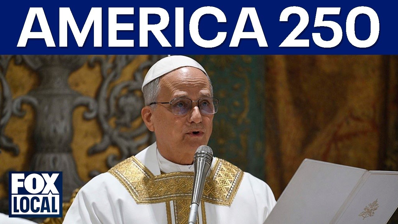 LIVE | Pope Leo XIV delivers address ahead of America's 250th