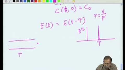 Mod-05 Lec-39 Nonideal flow and reactor performance