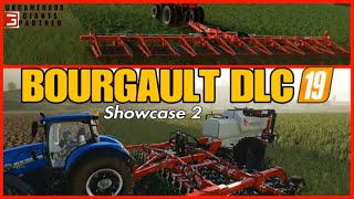 Bourgault dlc farming simulator 19 Showcase 2 Huge XR770 Weeder fs19