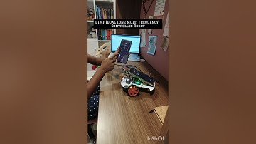 DTMF (Dual Tone Multi Frequency) controlled Robot