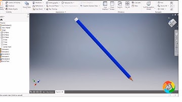 Inventor cơ bản: Hướng dẫn vẽ bút chì
