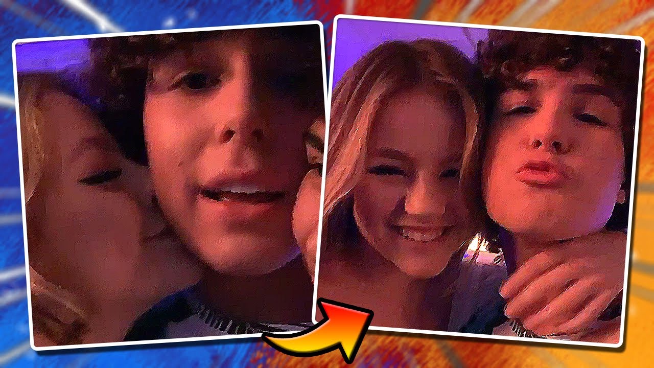 Bela Fernandes dá um Beijo em Igor Jansen 😍💕