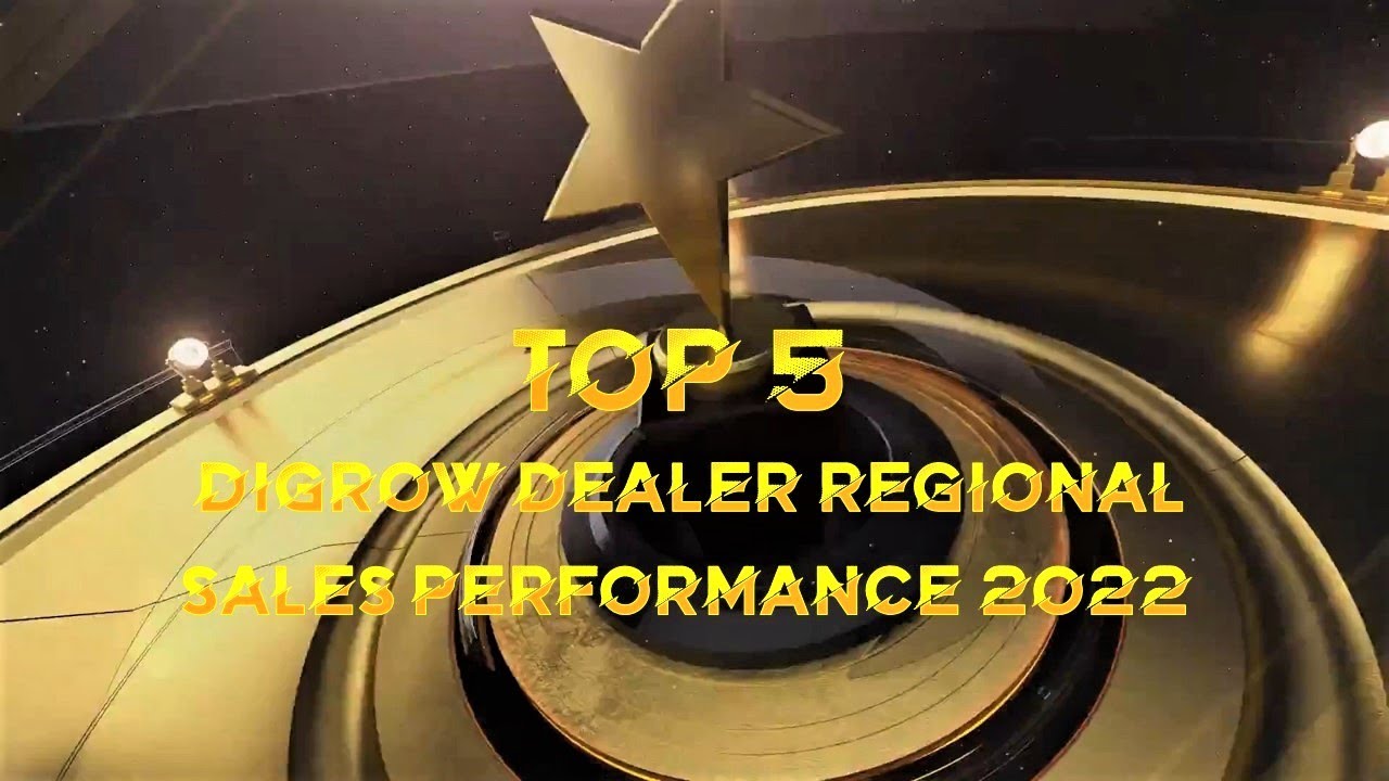 TOP 5 DIGROW DEALER REGIONAL SALES PERFORMANCE 2022