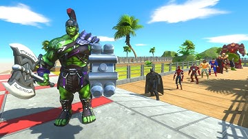 GLADIATOR HULK OASIS DEATH RUN - Animal Revolt Battle Simulator