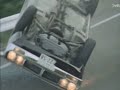 自動車エンタメ系SBK 2代目後期三菱キャンターの荷台から放たれるバズーカ砲でケンメリパトカーが次々と横転するシーン 4代目前期型 後期型スカイライン4ドアパトカーほか 昭和TV映像 1982年8月 自動車エンタメ系SBK 2代目後期三菱キャンターの荷台から放たれるバズーカ砲でケンメリパトカーが次々と横転するシーン 4代目前期型 後期型スカイライン4ドアパトカーほか 昭和TV映像 1982年8月
