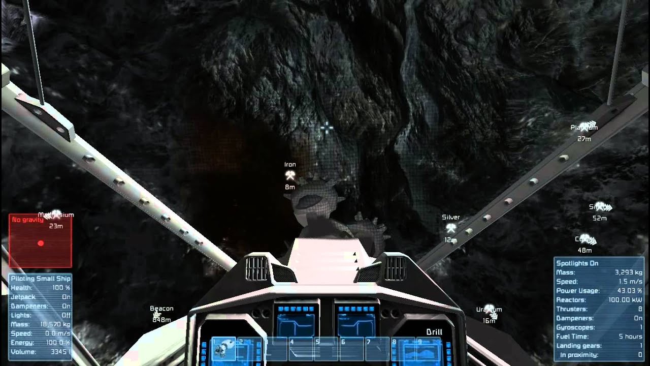 Space Engineers - Crashed Red Ship Guide 3 of 3 - YouTube