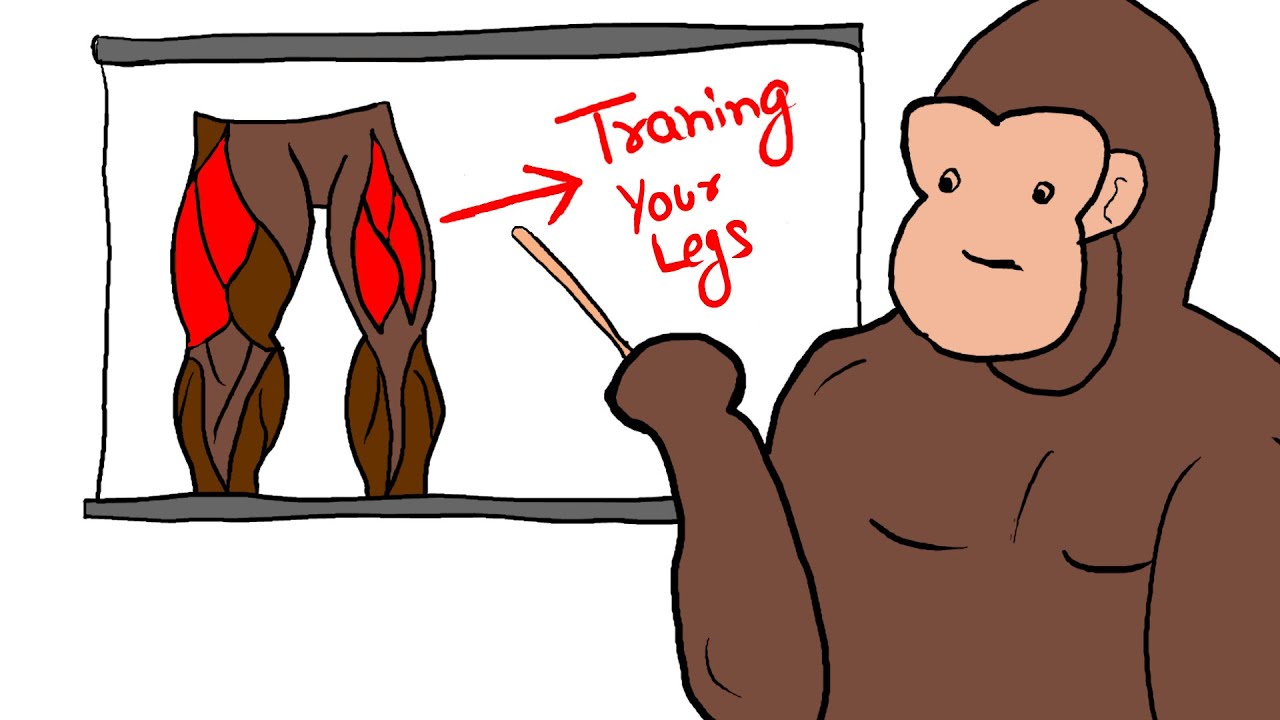 why training your legs changes everything 😱 #gymtips #gymmonkey
