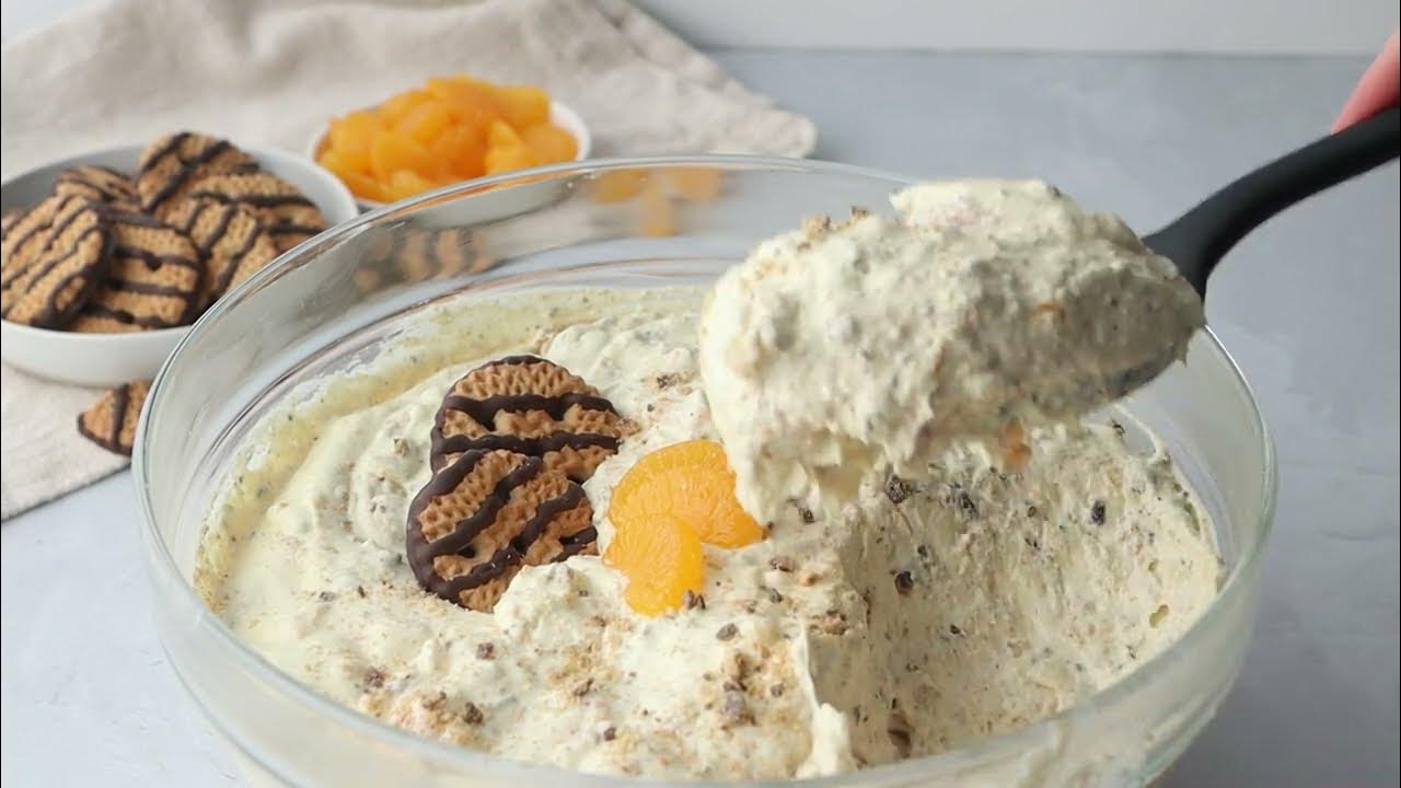 Fudge Stripe Cookie Salad with Mandarin Oranges YouTube