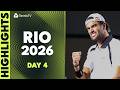 Fonseca vs Buse in Thriller; Berrettini Features | Rio 2026 Day 4 Highlights