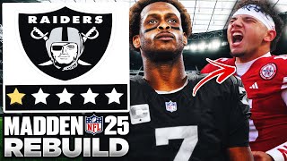 Raiders TRADE for Geno Smith! | Realistic Rebuild of the Raiders | Madden 25