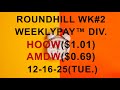 〽️RoundHill WeeklyPay ETF's WK#2 |🔥 Distribution Announcement 📈...V152 | 📈12.12.25