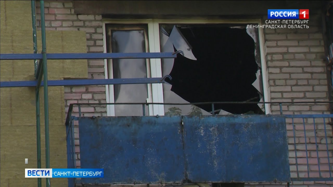 Взрыв газа в панельном доме