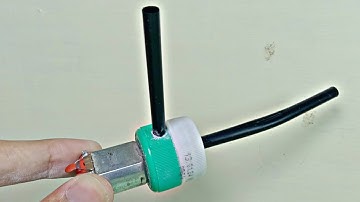 HOW TO MAKE A MINI SMOKE PUMP ELECTRONIC CIRCUITS USING TAMIYA DYNAMO AND JET FAN