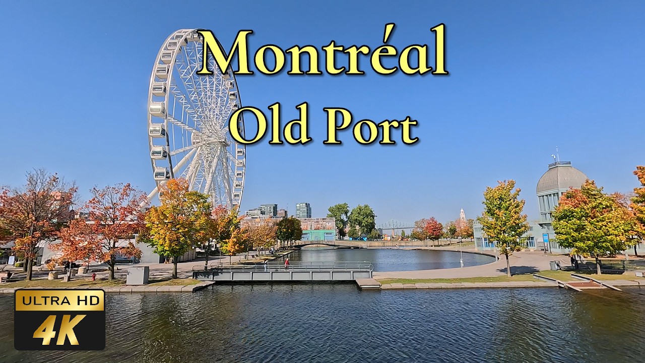 🇨🇦 Old Port, Montréal - beautiful autumn walking tour in 4K 60fps - YouTube