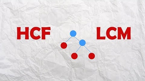 Hcf  , Lcm & prime factoring -OL math edexcel