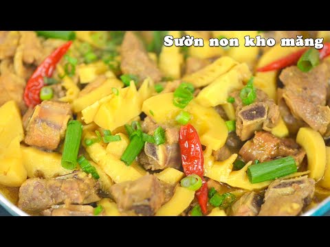 Video SƯỜN KHO MĂNG | Cách làm THỊT KHO MĂNG dễ làm ngon... - youtube