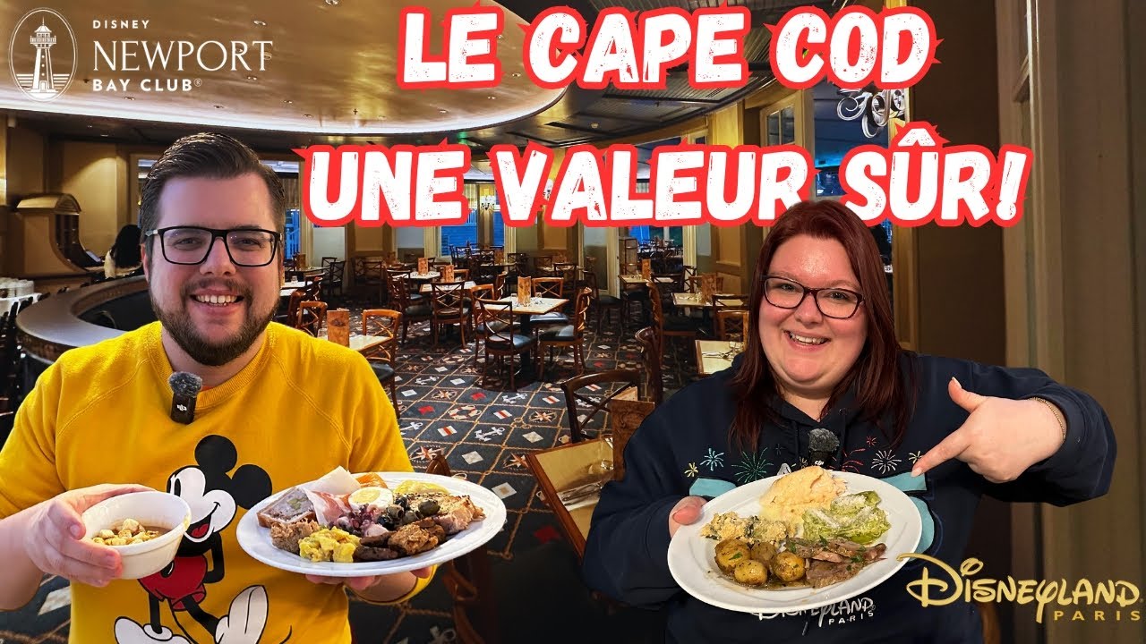 Test Food Restaurant Cape Cod au Newport Bay Club à Disneyland Paris !