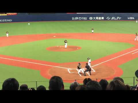 呂彦青(阪神) 対 宜保翔(オリックス) 2019年6月13日 阪神対オリックス 2軍戦