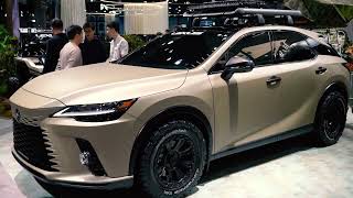 New Lexus RX Outdoor Concept Car Appearance and Interior Video (Off Road)