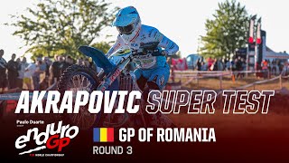 2024 Paulo Duarte FIM EnduroGP World Championship Rnd3 GP of Romania: Akrapovic SuperTest