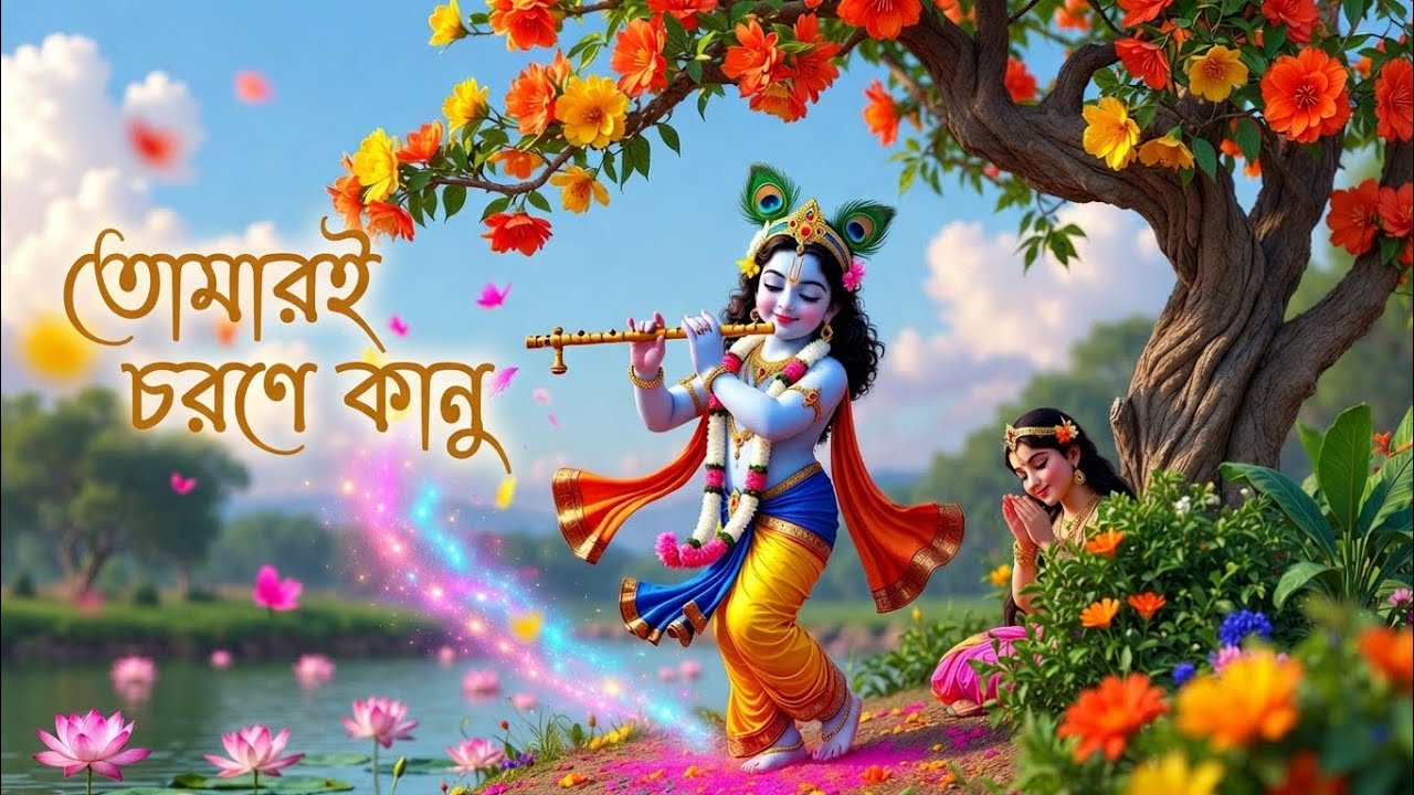 তোমারই চরণে কানু | Tomari Chorone Kanu New Bangla KrishnaBhajan2026#Krishna#Bhajan#NCMusicAiOfficial