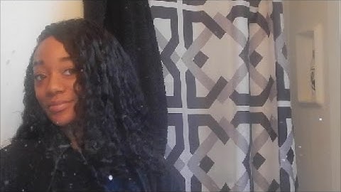 WAVY BRAID OUT TUTORIAL ON STRAIGHT HAIR