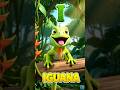 🦎 I is for Iguana! Incredible Phonics Alphabet Song for Kids! 🎵