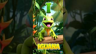 🦎 I is for Iguana! Incredible Phonics Alphabet Song for Kids! 🎵