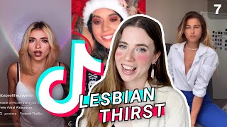 REACTING TO LESBIAN THIRST TRAPS ON TIKTOK