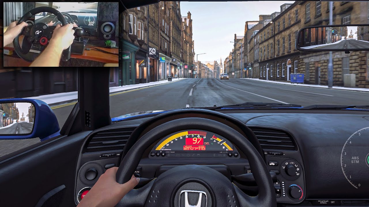 Honda S2000 CR (2009) Top Speed + Driving Forza Horizon 4 [Steering